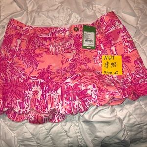Lilly Pulitzer NWT “Rule Breakers” Shorts